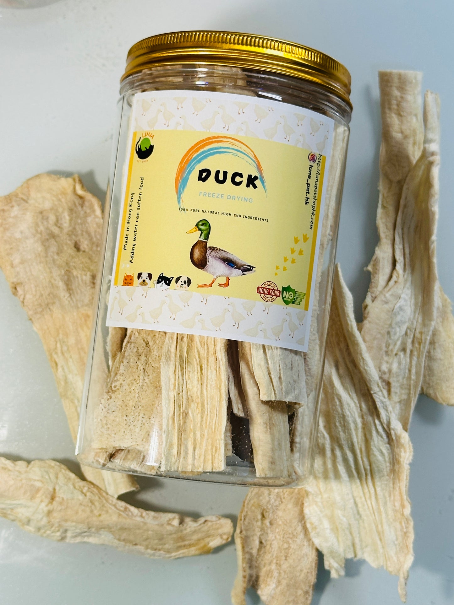 本地•凍乾鴨食管