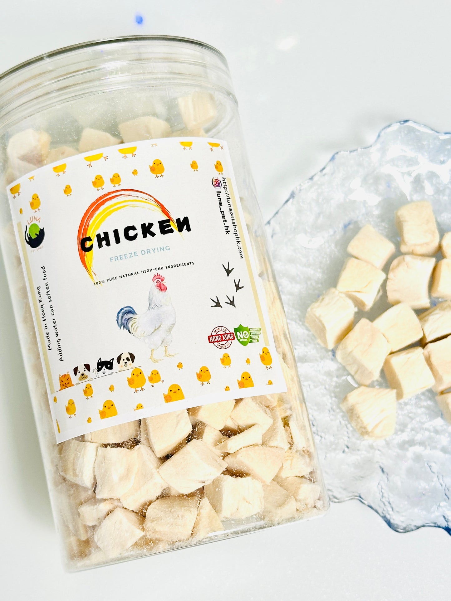 Thai hormone-free chicken breast cubes